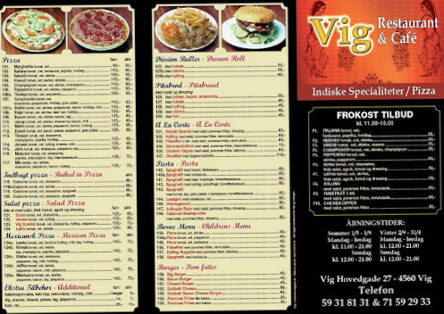 Vig Og Cafe Udenfor