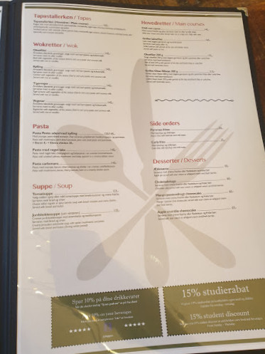 Hoppes Menu