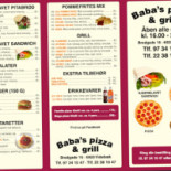 Babas Pizza Og Grill Mad