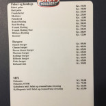 Havnekiosken Menu