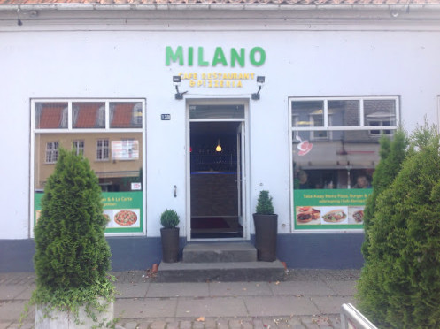 Milano Cafe Pizzaria Udenfor