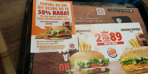 Burger King Menu