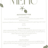 Pavillonen Knud Strand Menu