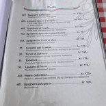 Pizzeria Italia Menu