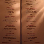 Salon 39 Menu