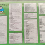 Mamma's Pizza Menu