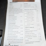 Roegeriets Spisested Menu