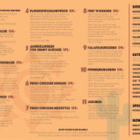 Cafe Pitstop Idestrup Menu