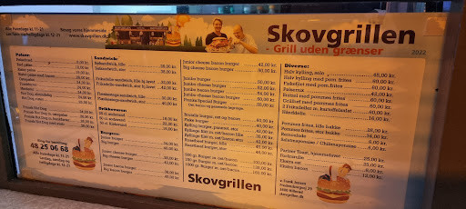 Skovgrillen Menu