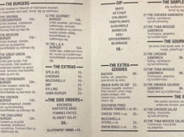 The Burger menu