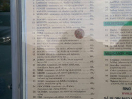 Alanya menu