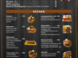 La Grande Café Pizza Steak House menu