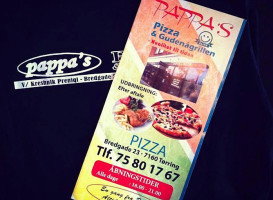 Pappas Pizza food