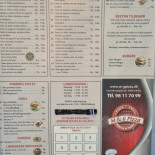 M G Pizza Menu