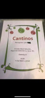 Cantinos Pizzaria Vaerloese menu