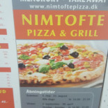 Nimtofte Pizza Og Grill Menu