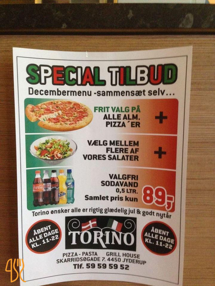 Super Pizza Menu