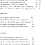 Diana Pizzaria Menu