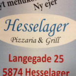 Hesselager Pizzaria Grill Menu