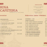 Kinda Cafeteria Og Grilk Menu
