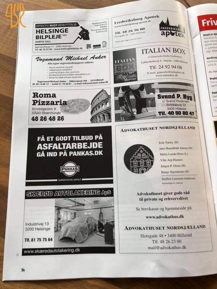 Roma Pizzeria Menu