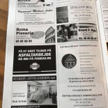 Roma Pizzeria Menu