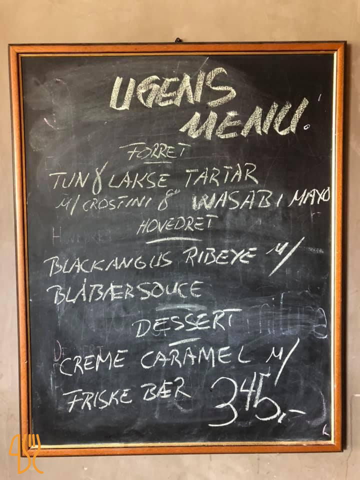 Gastronomia Smeralda (Solroed) Menu