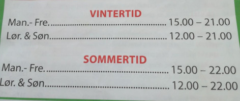 Kongens Pizza Sorte Gryde menu