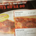 Chap's Pizza Menu