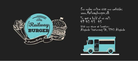 Railway Burger menu