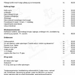 Bur Forsamlingshus Menu