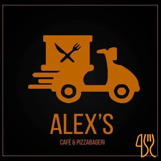Alex's Pizzabageri Café Menu