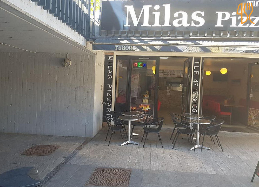 Milas Pizza Kebab House Udenfor