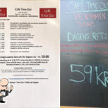 Cafe Time Out Menu