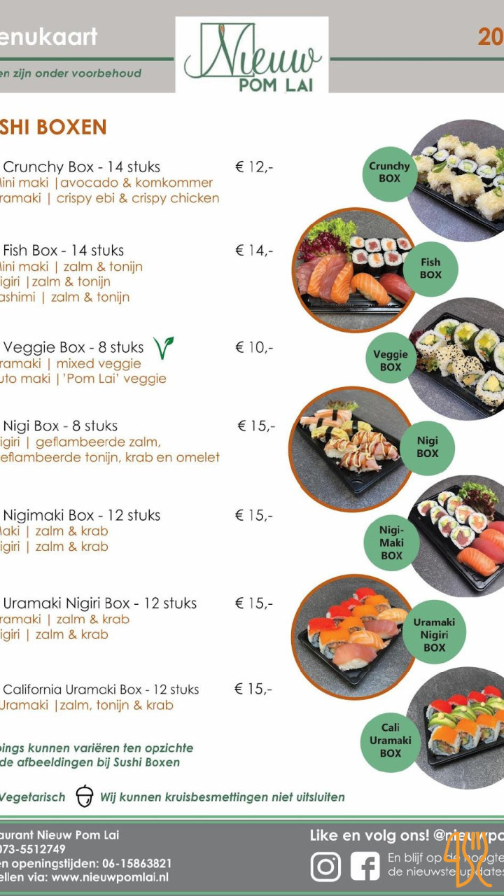 Den Kinesiske Mur Menu