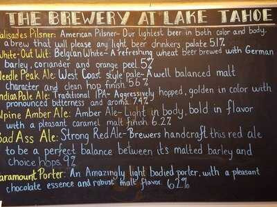 Landal Seawest Menu