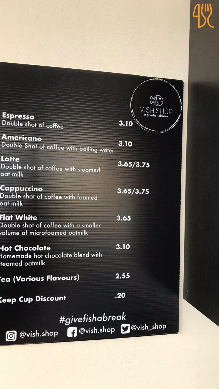 Henne Kirkeby Kro Menu