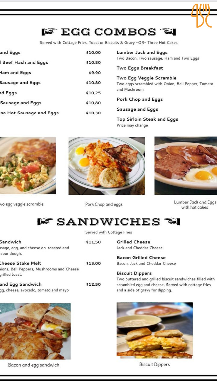 Juels Café Menu