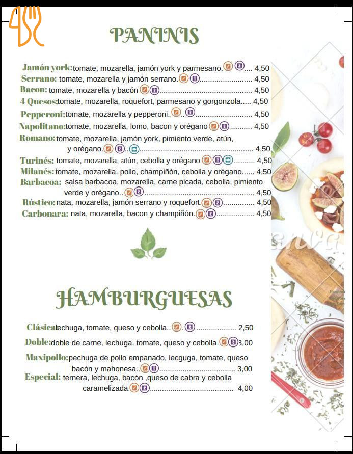 Smaek Menu