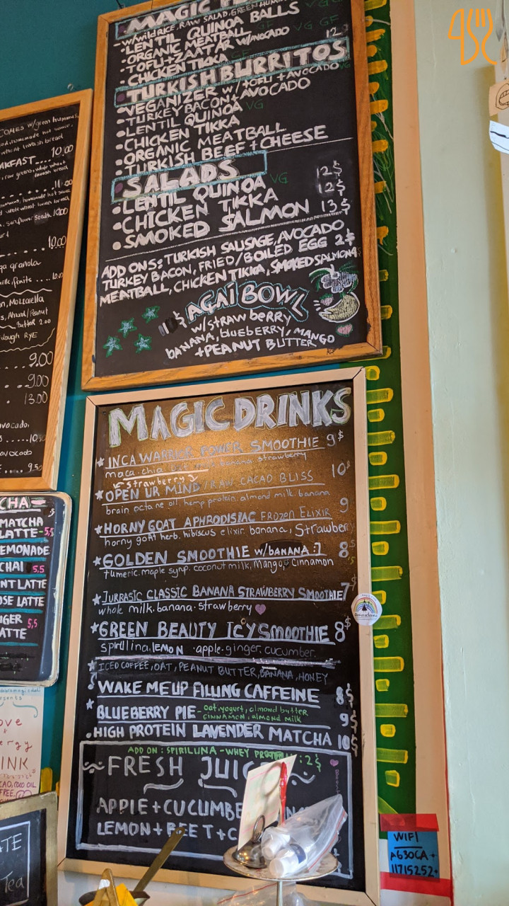 Globen Flakket Menu