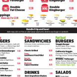 Bagelboden Menu