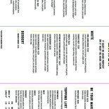 Marcellos Menu
