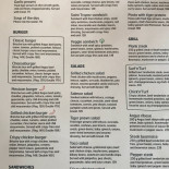 Cafe Vivaldi Menu