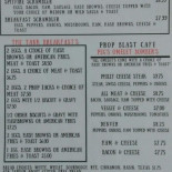 Vaca Mexican Finger Food Menu