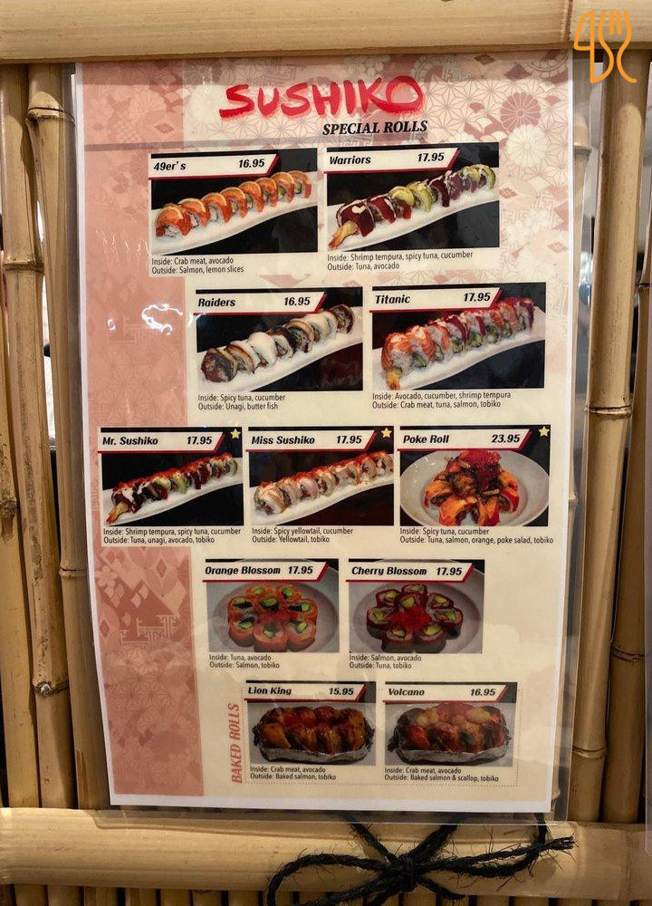 Hirtshals Fiskehus Menu