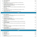 Blomstercafeen Menu