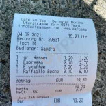 Landgangen Menu