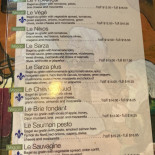 Efe's Kebab Burger Menu