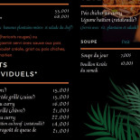 Kloeverpizza Menu