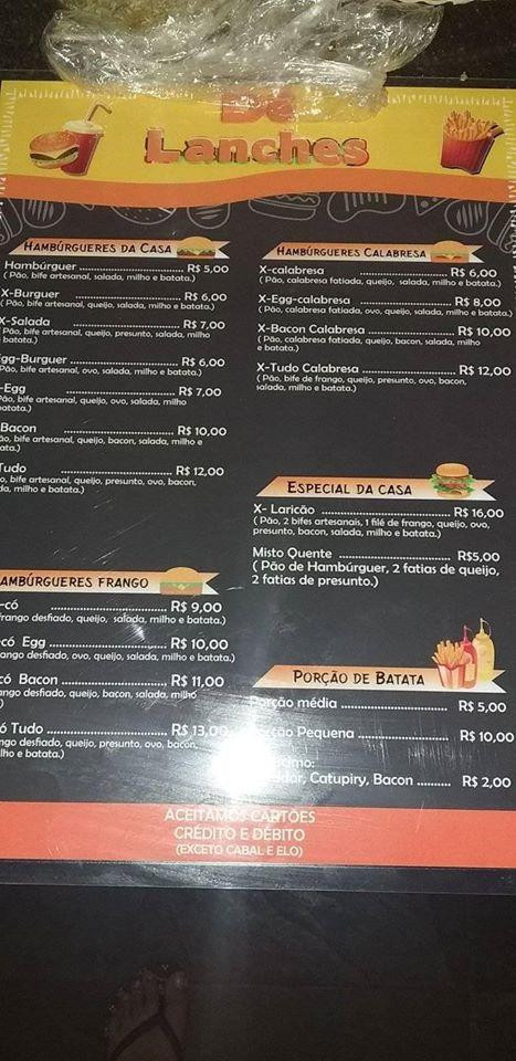 Carl's Jr. Menu